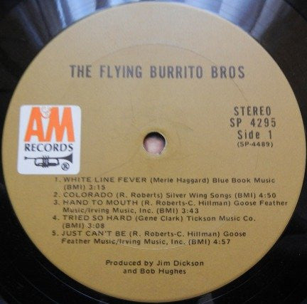 The Flying Burrito Bros : The Flying Burrito Bros. (LP, Album, Ter)