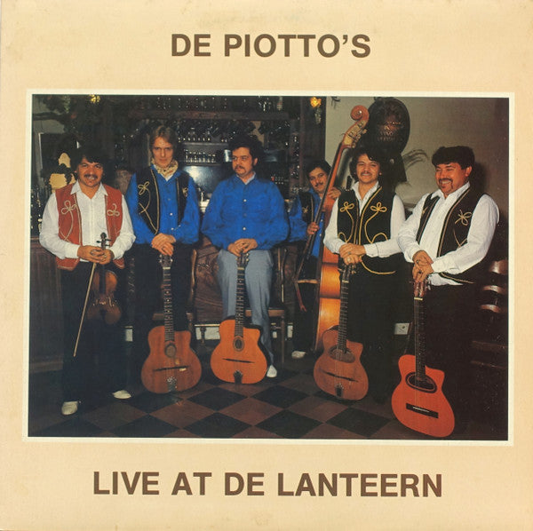 De Piotto's : Live At De Lanteern (LP, Album)