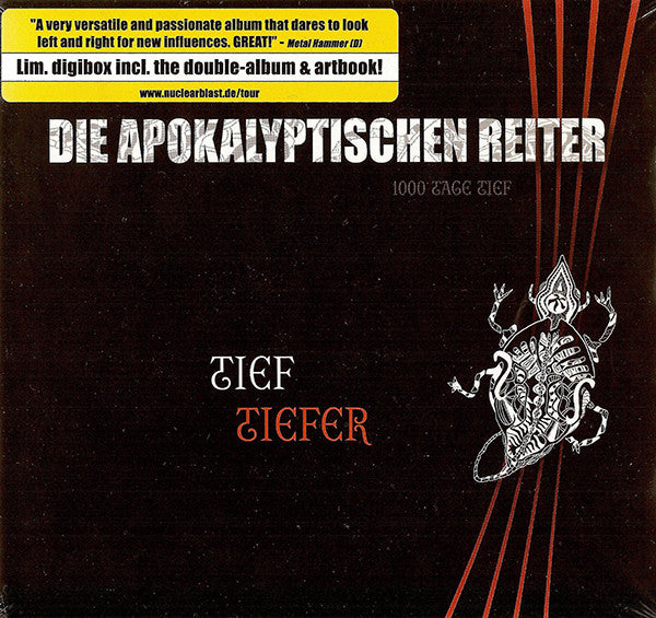 Die Apokalyptischen Reiter : Tief.Tiefer (Comp, Ltd, Sli + CD, Album, Dig + CD, Album, Dig)