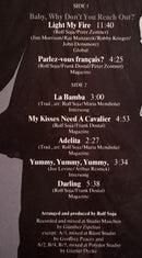 Baccara : Light My Fire (LP, Album)