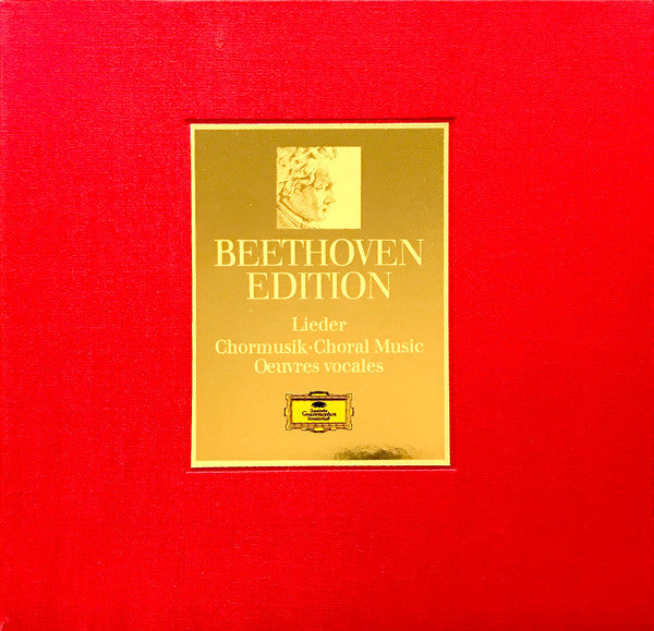 Ludwig Van Beethoven : Beethoven Edition / Lieder • Chormusik (7xLP + Box, Comp)