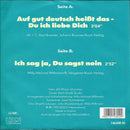 Kurt Elsasser : Auf Gut Deutsch Heisst Das - Du Ich Liebe Dich (7", Single)