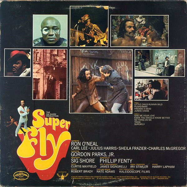 Curtis Mayfield : Super Fly (LP, Album, Pit)
