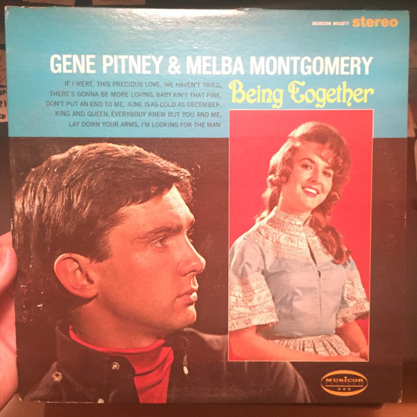 Gene Pitney & Melba Montgomery : Being Together (LP)