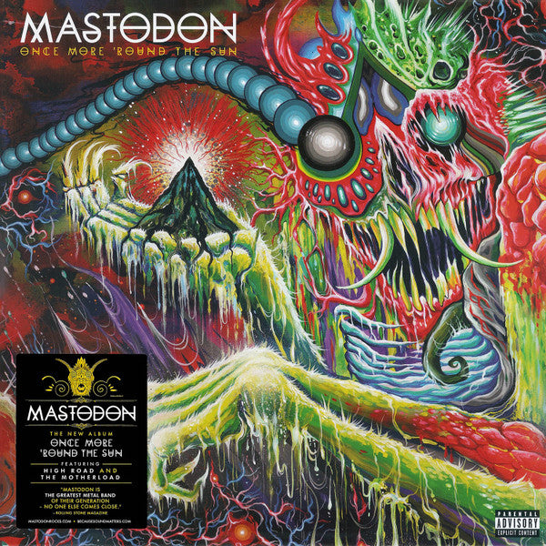 Mastodon : Once More 'Round The Sun (2xLP, Album)
