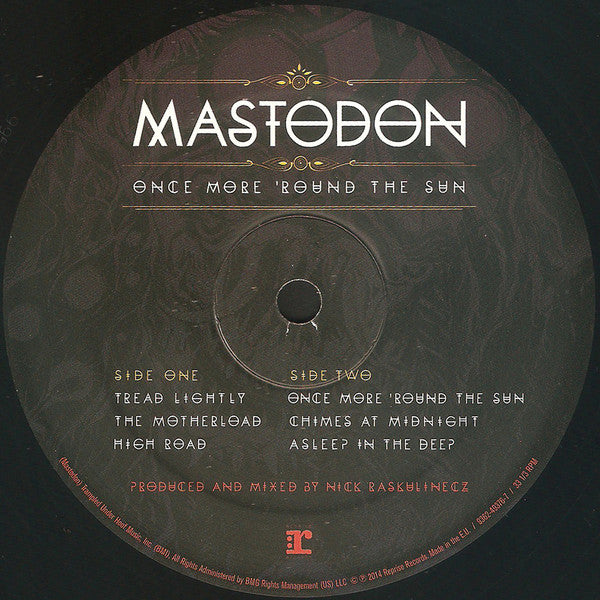 Mastodon : Once More 'Round The Sun (2xLP, Album)