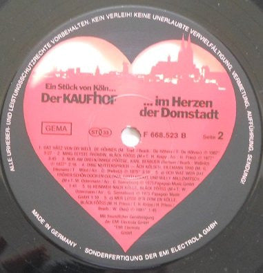 Various : Ein Stück Von Köln... Der Kaufhof ...Im Herzen Der Domstadt (LP, Comp)