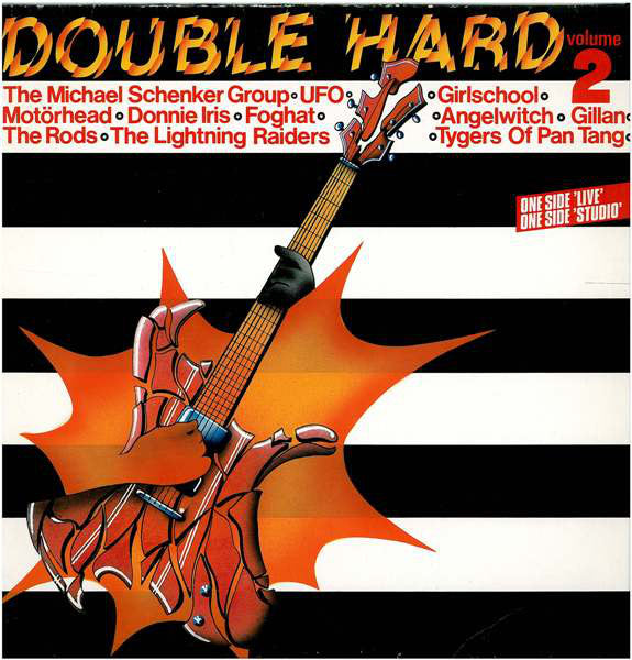 Various : Double Hard Volume 2 (LP, Comp)