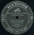 Harry Belafonte : "Mark Twain" And Other Folk Favorites (LP, Album, Ind)