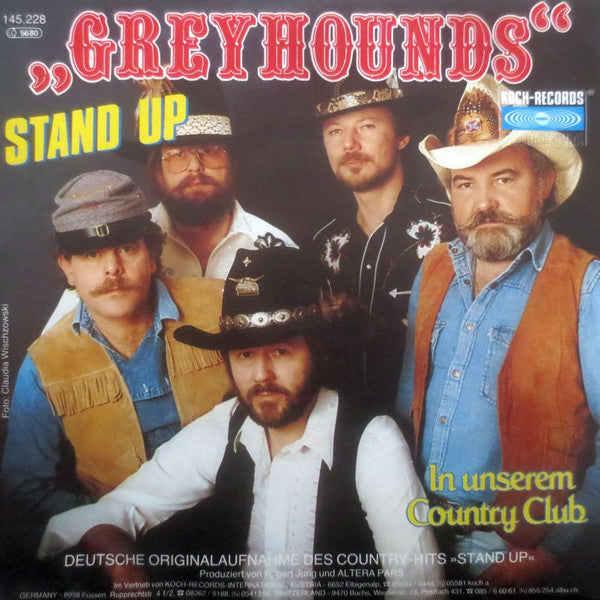 Greyhounds : Stand Up (7", Single)