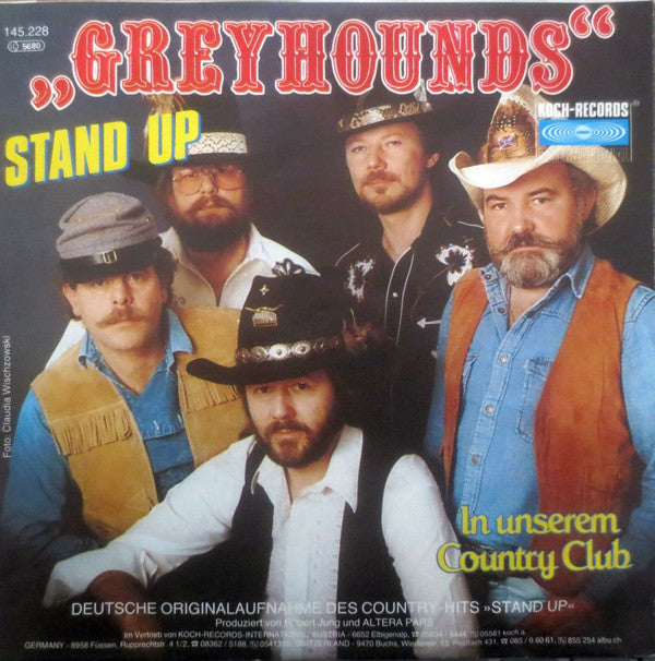 Greyhounds : Stand Up (7", Single)