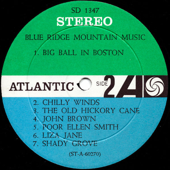 Various : Blue Ridge Mountain Music (LP, Album)