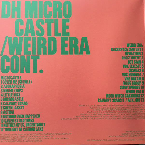 Deerhunter : Microcastle / Weird Era Cont. (LP, Album, RP + LP + RE)