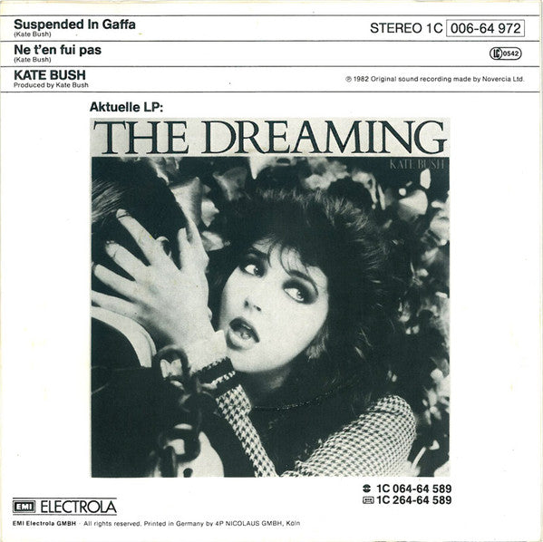 Kate Bush : Suspended In Gaffa (7", Single)