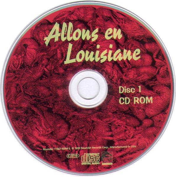 Various : Allons En Louisiane (CD, Smplr + CDr, CD-ROM)