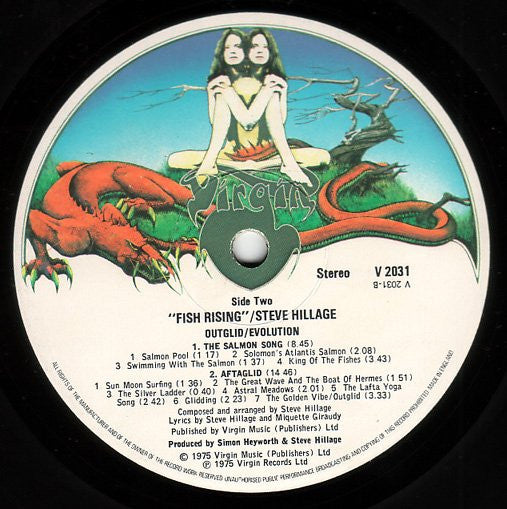 Steve Hillage : Fish Rising (LP, Album)