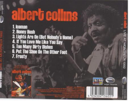 Albert Collins : Live At Montreux 1992 (CD, Album)