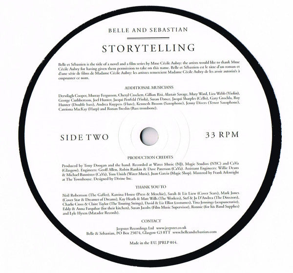 Belle Sebastian Storytelling LP Discords nl belle-sebastian-storytelling-lp-discords-nl