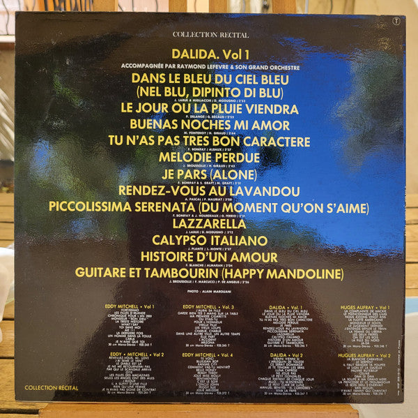 Dalida : Collection Recital, Vol. 1 (LP, Comp)