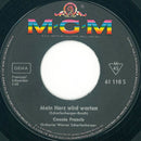 Connie Francis : Mein Herz Wird Warten (7", Single, Mono)