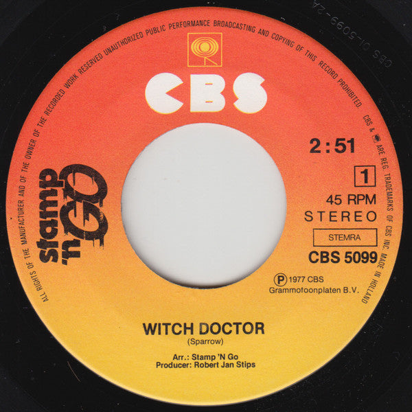 Stamp 'n Go : Witch Doctor (7", Single)