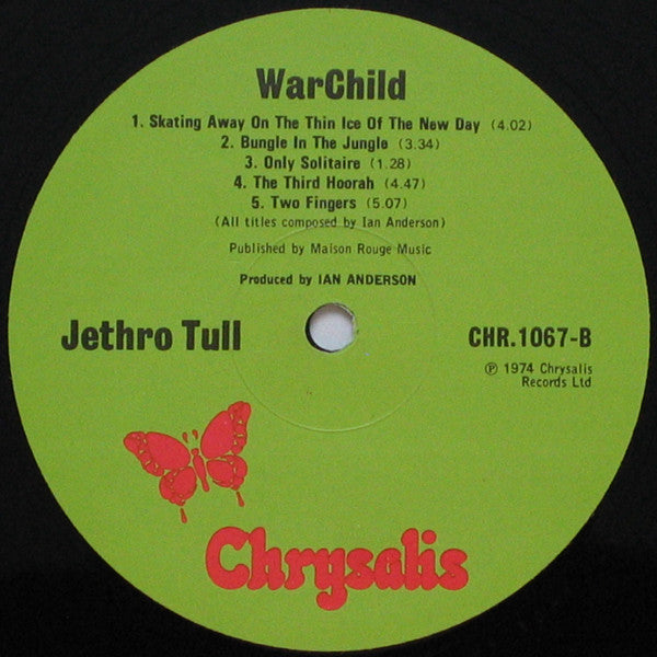 Jethro Tull : War Child (LP, Album)