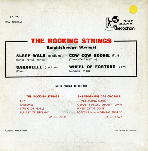 The Rocking Strings (2) : Sleep Walk (7", EP)