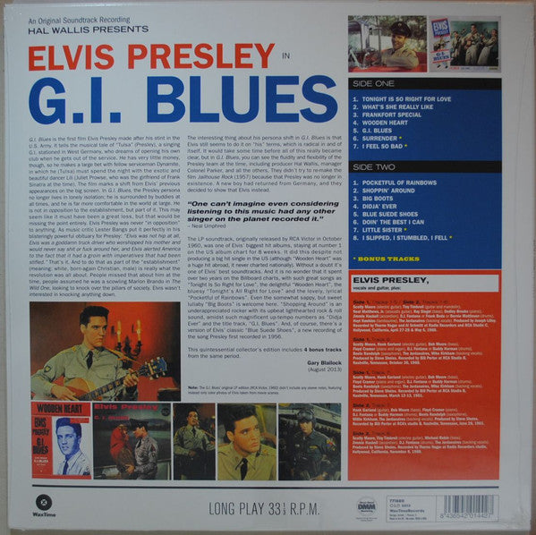 Elvis* : G. I. Blues (LP, Album)