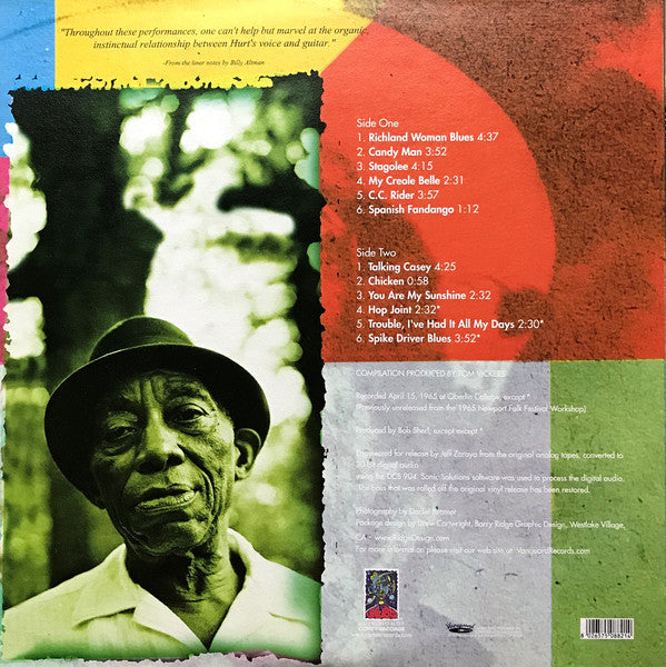 Mississippi John Hurt : Live / Vol.2 (LP, Comp, Gat)