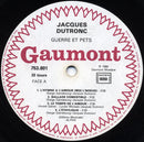 Jacques Dutronc : Guerre Et Pets (LP, Album)