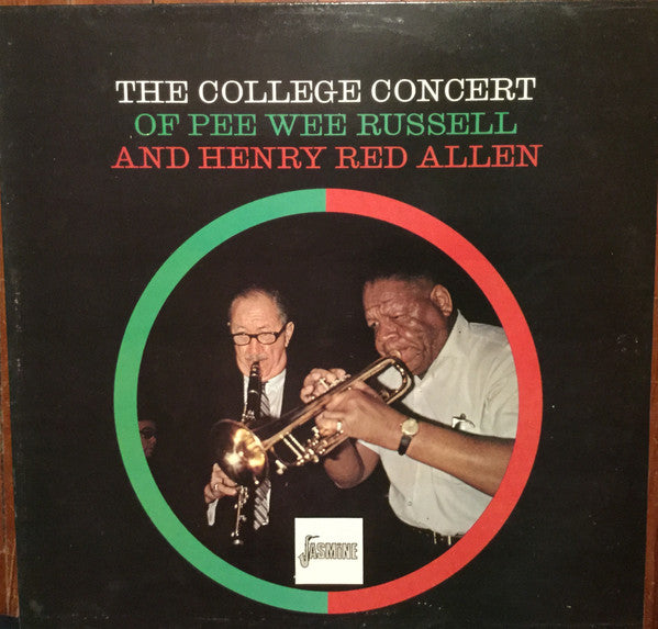 Pee Wee Russell And Henry Red Allen* : The College Concert Of Pee Wee Russell And Henry Red Allen (LP, Album, RE)
