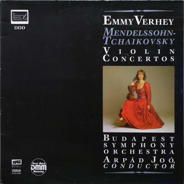 Emmy Verhey, Felix Mendelssohn-Bartholdy, Peter Ilitsch Tchaikovsky*, Budapest Symphony Orchestra, Arpád Joó* : Mendelssohn-Tchaikovsky Violin Concertos (LP, Gat)