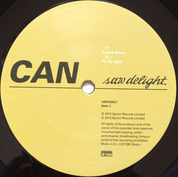 Can : Saw Delight (LP, Album, RE, RM)