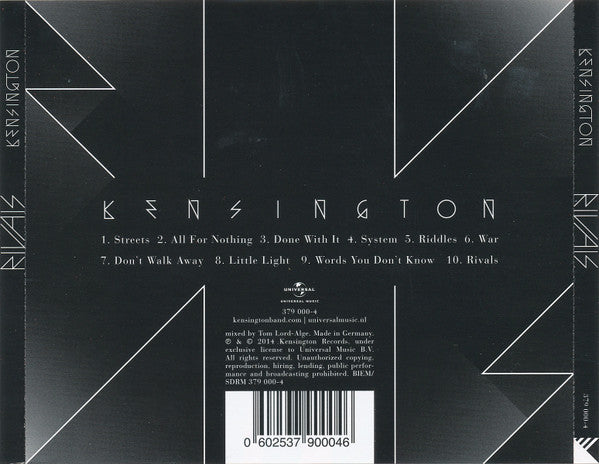 Kensington : Rivals (CD, Album)