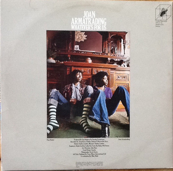 Joan Armatrading : Whatever's For Us (LP, Album)