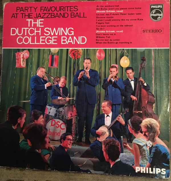 The Dutch Swing College Band : Party Favourites At The Jazz-Band Ball (LP)