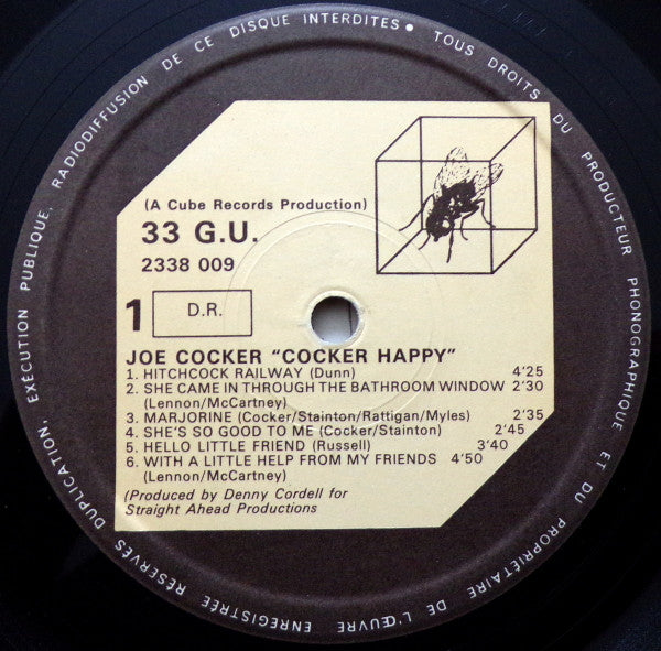 Joe Cocker - Cocker Happy (LP Tweedehands) - Discords.nl