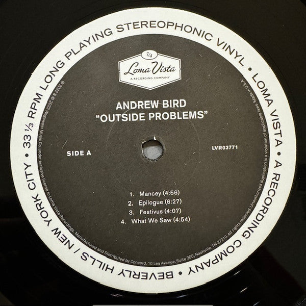 Andrew Bird - Outside Problems  (LP) - Discords.nl