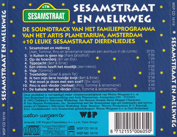 Sesamstraat - Sesamstraat En Melkweg (CD Tweedehands) - Discords.nl