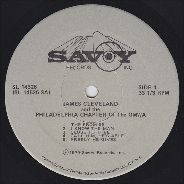 Rev. James Cleveland, Philadelphia Mass Choir Of The GMWA, The - The Promise (LP Tweedehands) - Discords.nl