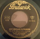 Louis Armstrong And His All-Stars : New Orleans Favourites (7", Mono)