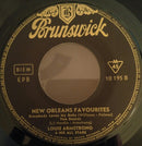 Louis Armstrong And His All-Stars : New Orleans Favourites (7", Mono)