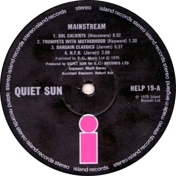 Quiet Sun : Mainstream (LP, Album)