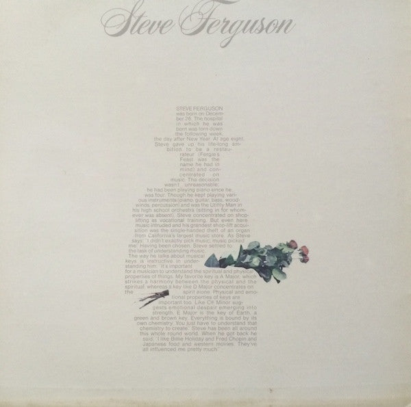 Steve Ferguson* : Steve Ferguson (LP, Album)