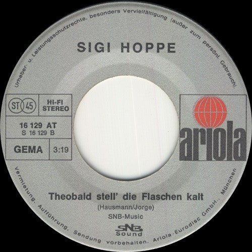 Sigi Hoppe : Ja Wir Sind Balla-Balla (7", Single)