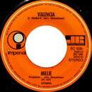 Milly (8) : Valencia / Ik Wil Het Overdoen (7", Single)