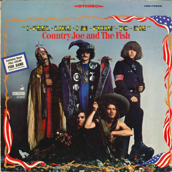 Country Joe And The Fish : I-Feel-Like-I'm-Fixin'-To-Die (LP, Album, Blu)