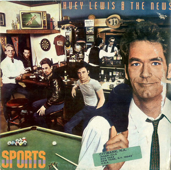 Huey Lewis & The News : Sports (LP, Album)