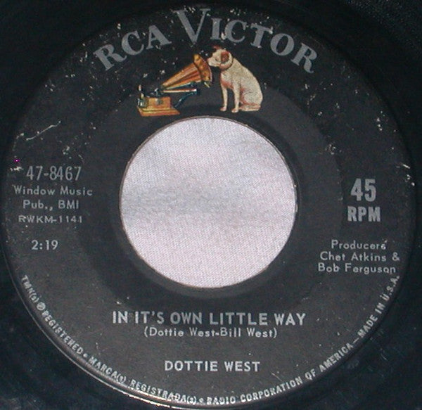 Dottie West : In It's Own Little Way (7")