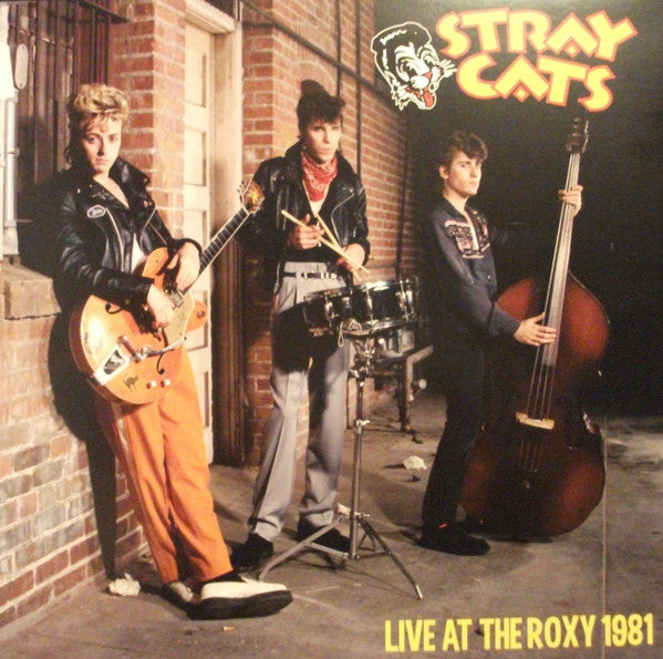 Stray Cats : Live At The Roxy 1981 (LP, Album, Ltd, Num, RE, Unofficial, Gol)
